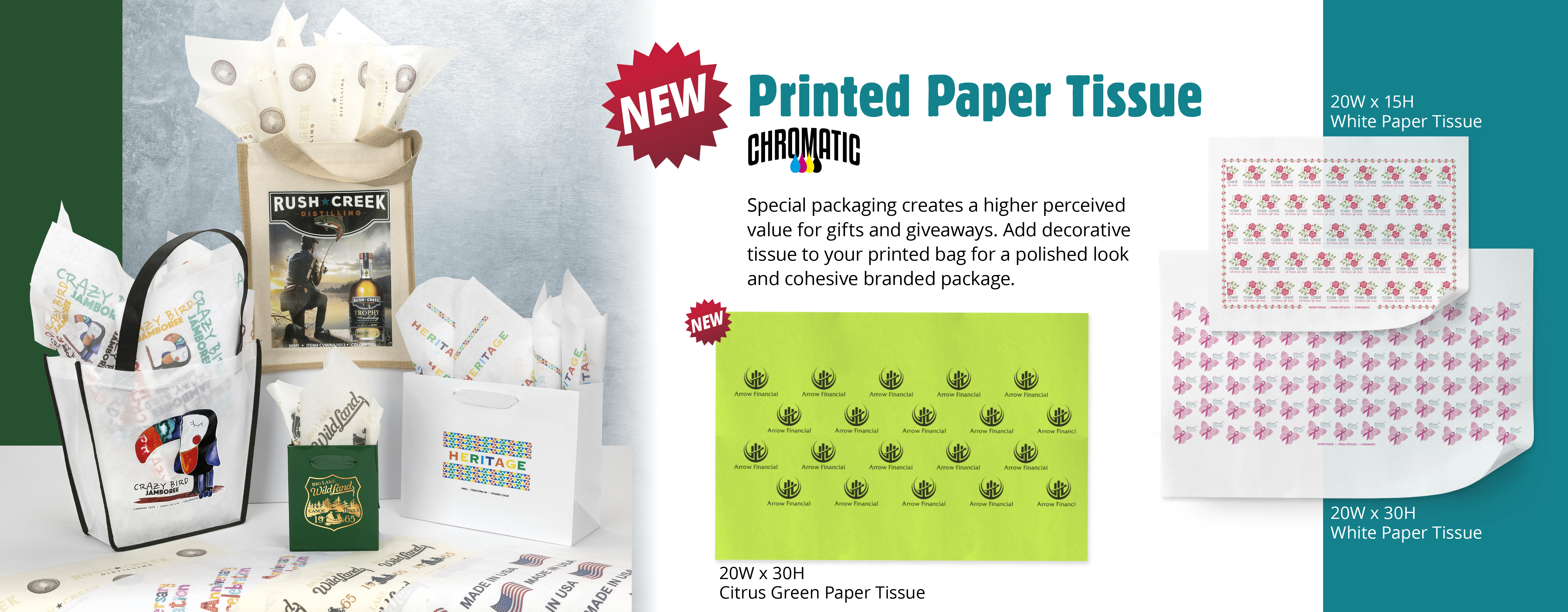 Printed Paper Tissue